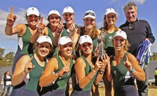 1st Girls VIII 2011, APS Head of the River winners.